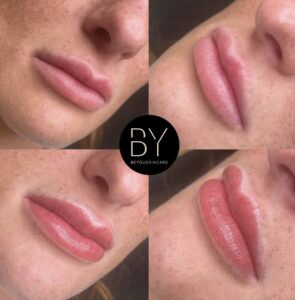 Permanente make-up full lips natural lipgloss 